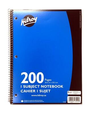 Notebook 200 Pg Coil